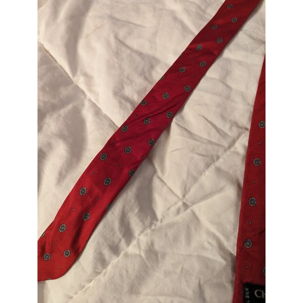 Christian Dior‎ made in USA fabric Italy mens SILK neck tie